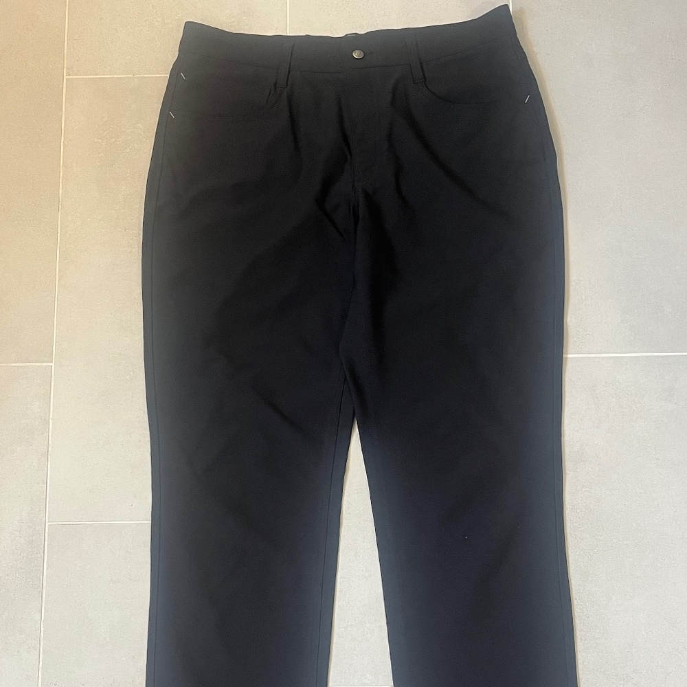 Men’s golf pants, FootJoy Black golf pants for men